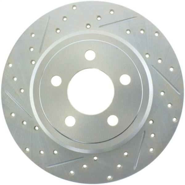 Stoptech - Stoptech 227.63060R StopTech Select Sport 06-15 Dodge Charger/ 05-15 Chrysler 300 Slotted/Drilled Right Rear Brake Rotor
