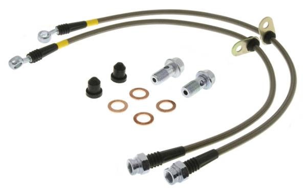 Stoptech - Stoptech 950.03501 StopTech 00-04 Ferrari F360/04-05 F360 Stradale Rear Stainless Steel Brake Line Kit