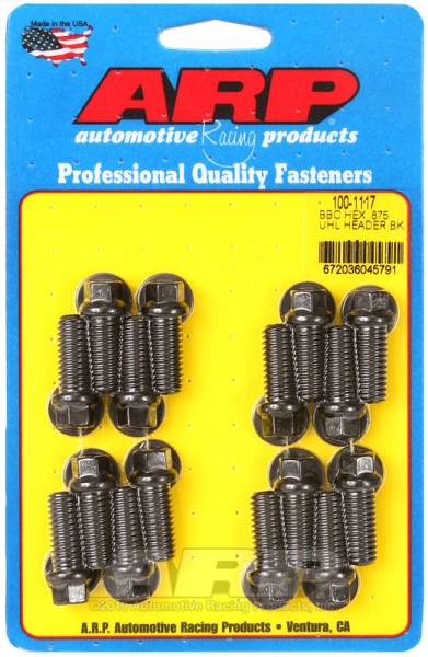 ARP - ARP 100-1117 ARP Big Block Chevy Hex .875in UHL Header Bolt Kit