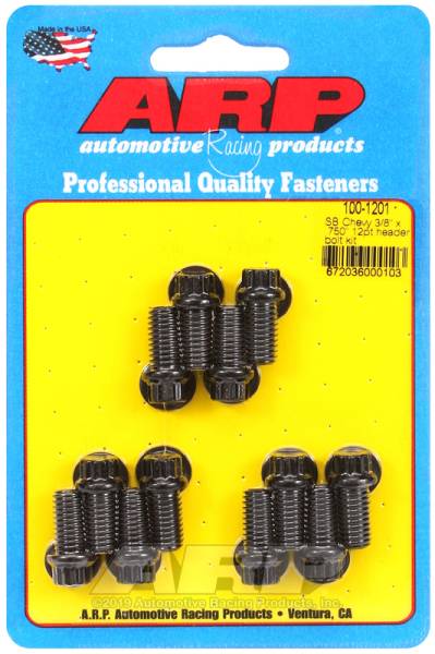 ARP - ARP 100-1201 ARP SB Chevy 3/8 x .750in 12pt Header Bolt Kit
