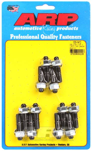 ARP - ARP 100-1412 ARP SB Chevy 3/8 x 1.670in Hex Header Stud Kit