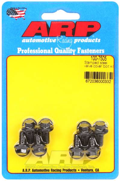 ARP - ARP 100-7505 ARP Stamped Steel Hex Valve Cover Bolt Kit