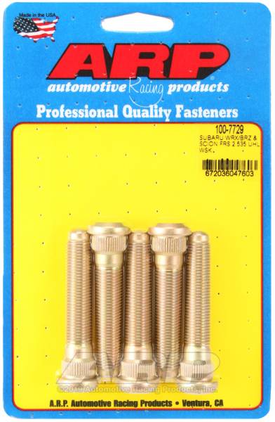 ARP - ARP 100-7729 ARP 2015+ Subaru WRX/STI and 13+ BRZ Extended 5 Wheel Stud Kit