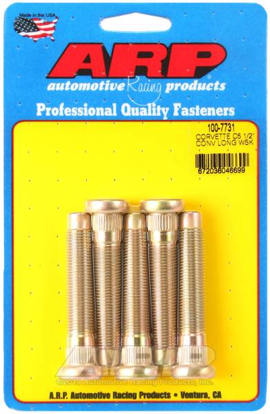 ARP - ARP 100-7731 ARP Chevrolet Corvette C5 Long 1/2in Wheel Stud Kit