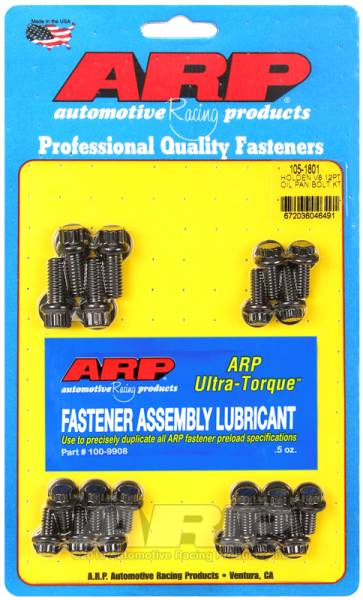 ARP - ARP 105-1801 ARP Holden V8 12pt Oil Pan Bolt Kit