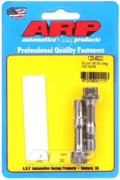 ARP - ARP 123-6022 ARP Buick V6 1.700 Rod Bolts (2pc)