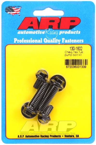 ARP - ARP 130-1602 ARP Chevy SB / BB Fuel Pump Hex Bolt Kit