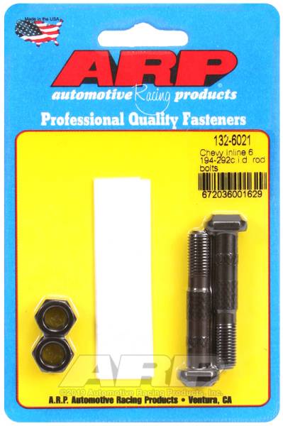 ARP - ARP 132-6021 ARP Chevrolet 292 C.I. Inline 6 Cylinder Rod Bolts (Set of 2)
