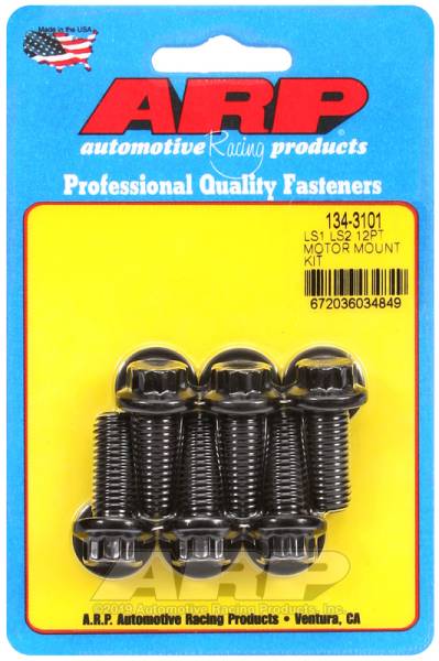 ARP - ARP 134-3101 ARP LS1 LS2 SS 12pt Motor Mount Bolt Kit