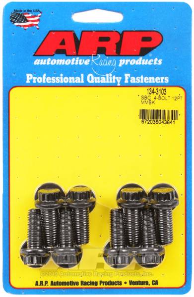 ARP - ARP 134-3103 ARP SB Chevy 4 Bolt 12pt Motor Mount Bolt Kit