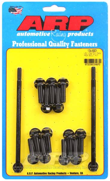 ARP - ARP 134-6901 ARP LS1/LS2 Hex Oil Pan Bolt Kit