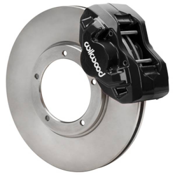 Wilwood - Wilwood 140-17654 Wilwood 84-89 Porsche 911 D45 11.10in. Front Brake Kit w/ Flex Lines - Black