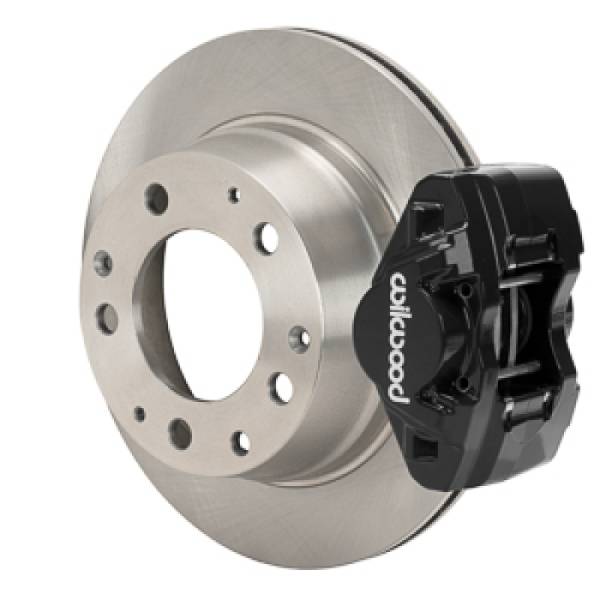 Wilwood - Wilwood 140-17656 Wilwood 84-89 Porsche 911 D31 11.42in. Rear Brake Kit w/ Flex Lines - Black
