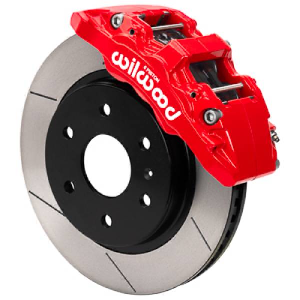 Wilwood - Wilwood 140-17955-R Wilwood 22-23 Mercedes-Benz Sprinter AWD 2500 Front Aero6-DM 13.25in Kit w/ Lines - Red