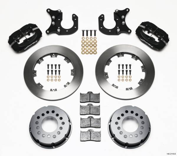 Wilwood - Wilwood 140-2118-B Wilwood Forged Dynalite P/S Rear Kit New Big Ford 2.50in Offset