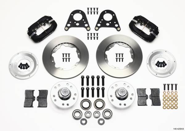 Wilwood - Wilwood 140-4258-B Wilwood Forged Dynalite Front Kit 10.75in Art Morrison Strut