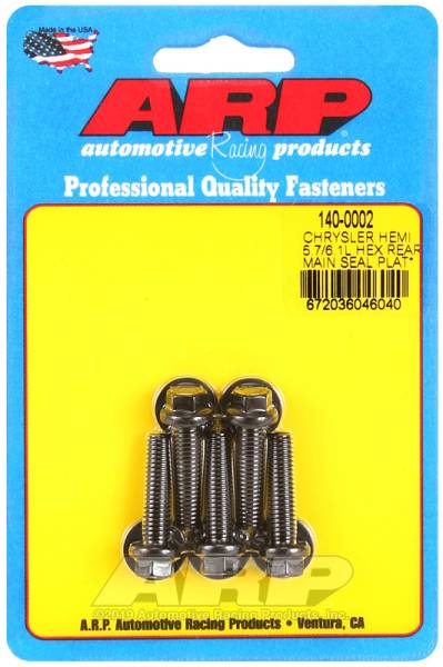 ARP - ARP 140-0002 ARP Chrysler Hemi 5.7/6.1L Hex Rear Main Seal Plate Bolt Kit
