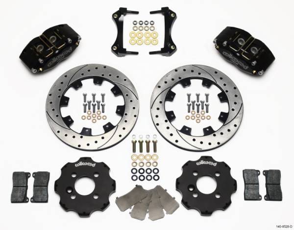 Wilwood - Wilwood 140-8528-D Wilwood Dynapro Radial Front Kit 12.19in Drilled Mini Cooper