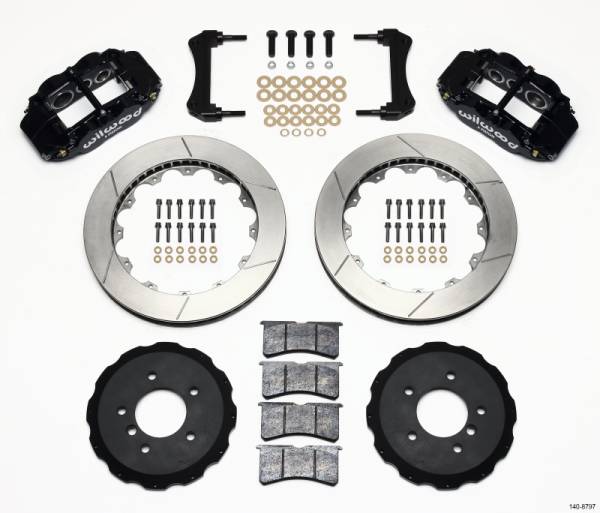 Wilwood - Wilwood 140-8797 Wilwood Narrow Superlite 6R Front Hat Kit 13.06in E36 BMW M3