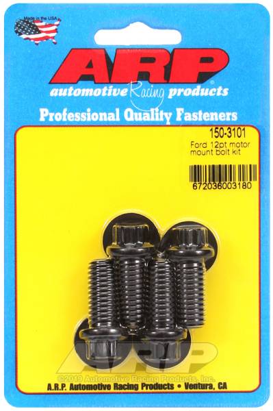 ARP - ARP 150-3101 ARP Ford 12pt Motor Mount Bolt Kit