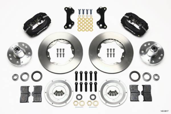 Wilwood - Wilwood 140-9917 Wilwood Forged Dynalite Front Kit 11.00in WWE ProSpindle