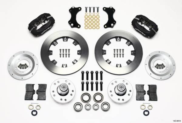 Wilwood - Wilwood 140-9918 Wilwood Forged Dynalite Front Kit 12.19in WWE ProSpindle
