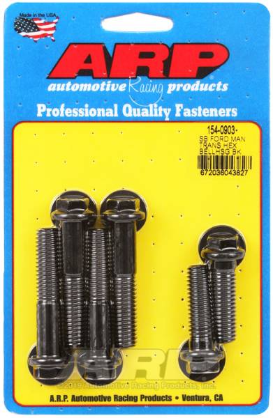 ARP - ARP 154-0903 ARP SB Ford Manual Trans Hex Bellhousing Bolt Kit