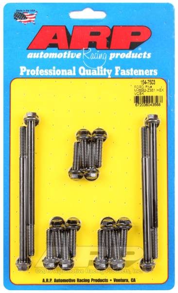 ARP - ARP 154-7503 ARP Small Block Ford Hex Valve Cover Bolt Kit