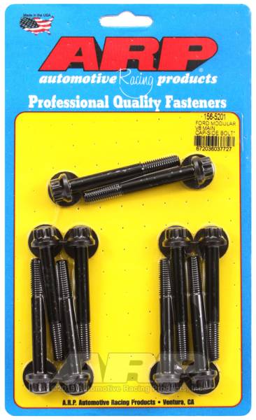 ARP - ARP 156-5201 ARP Ford Modular V8 Main Cap-Side Bolt (Early Cast Iron Block) M8 Main Bolt Kit