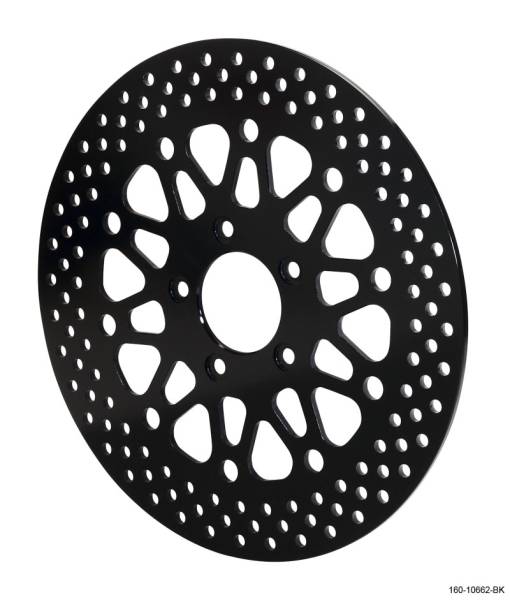 Wilwood - Wilwood 160-10662-BK Wilwood Rotor-Front-H-D Motorcycle 84-99 Black Finish 11.50 x .196 - 5 on 3.25in
