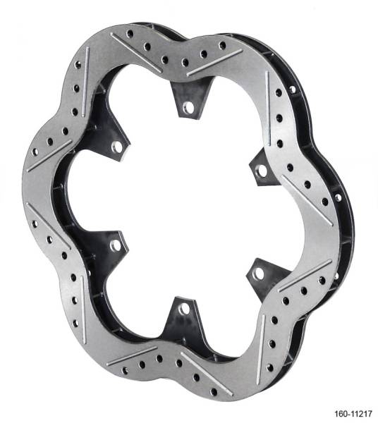 Wilwood - Wilwood 160-11217 Wilwood Rotor-Stainless Scalloped 10.50 x .810 - 6 on 5.50in