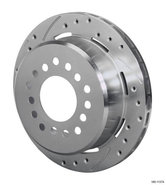 Wilwood - Wilwood 160-11374 Wilwood Rotor-1.91in Offset-SRP-Drill-RH 11.00 x .810 - 5 Lug