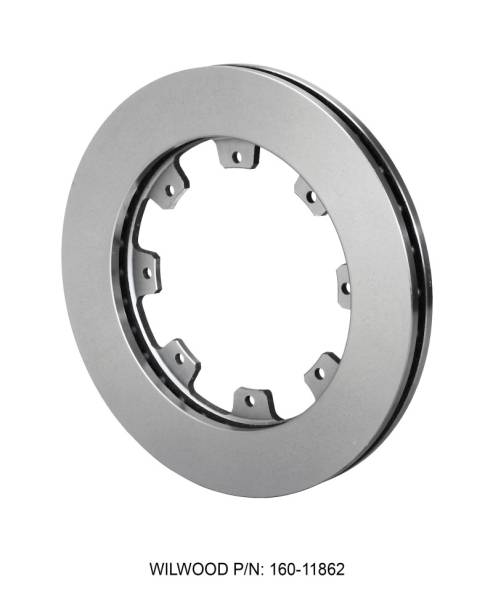 Wilwood - Wilwood 160-11862 Wilwood Rotor-UL32 Vented Iron 12.19 x 1.10 - 8 on 7.00in