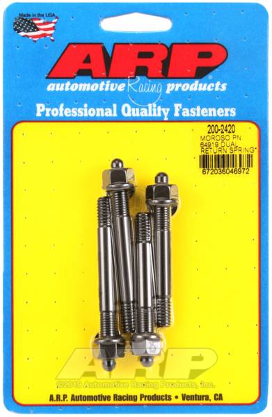 ARP - ARP 200-2420 ARP Moroso 64919 Dual Return Spring w/ 1in Spacer Plate Carb Stud Kit
