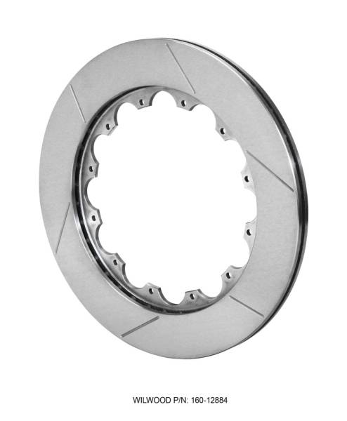 Wilwood - Wilwood 160-12884 Wilwood Rotor-GTS36 Vented Iron-Non Directional 14.00 x .810 - 12 on 8.75in