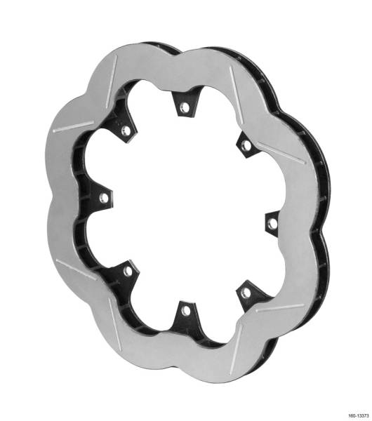 Wilwood - Wilwood 160-13373 Wilwood Rotor-Stainless Scalloped 11.75 x .810 - 8 on 7.00in