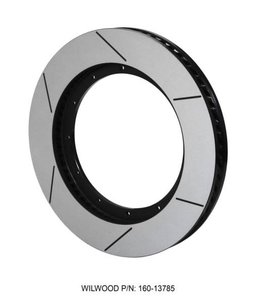 Wilwood - Wilwood 160-13785-GTB Wilwood Rotor-GT60 SPC-37-RH-BLK 15.00 x 1.50 - 12 on 9.75in
