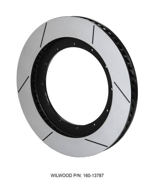 Wilwood - Wilwood 160-13787-GTB Wilwood Rotor-GT60 SPC-37-RH-BLK 16.00 x 1.50 - 12 on 9.75in