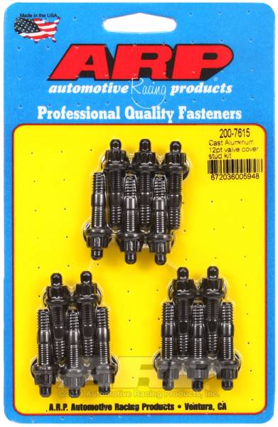 ARP - ARP 200-7615 ARP Cast Aluminum 12pt Valve Cover Stud Kit