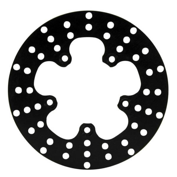 Wilwood - Wilwood 160-1602 Wilwood Rotor-Steel-Front Drag-Drilled 10.00 x 2.50 - 5 on 5.00in