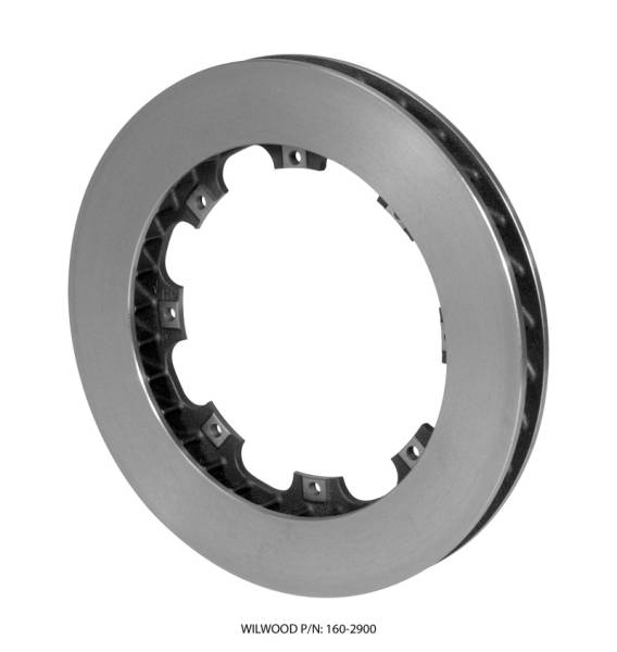 Wilwood - Wilwood 160-2900 Wilwood Rotor-UL32CV Vented Iron-RH 12.19 x 1.25 - 8 on 7.62in