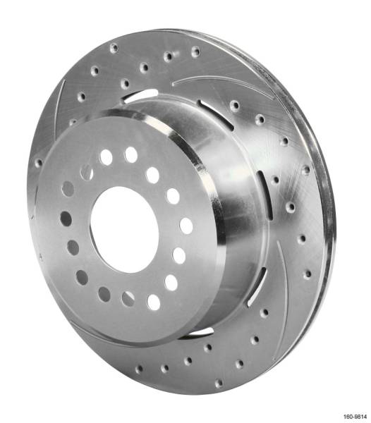 Wilwood - Wilwood 160-9814 Wilwood Rotor-2.32in Offset-SRP Drill-RH 12.19 x .810 - 5 Lug