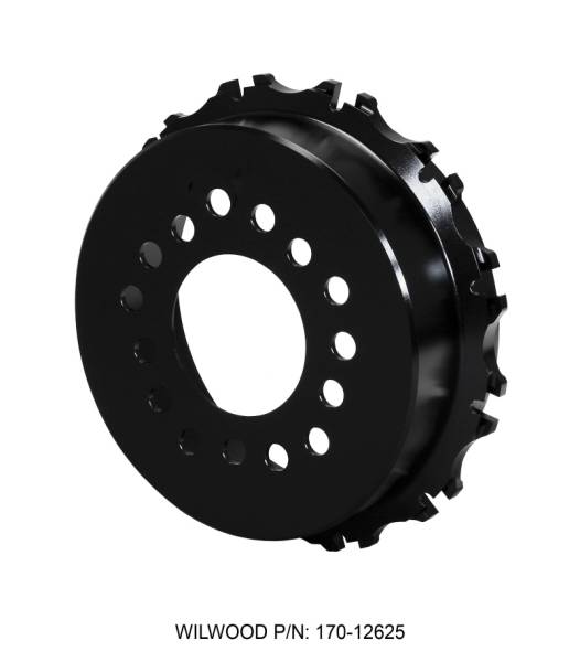 Wilwood - Wilwood 170-12625 Wilwood Hat-Dynamic Park Brake 1.95in Offset Multi-5 Lug - 12 on 8.75in