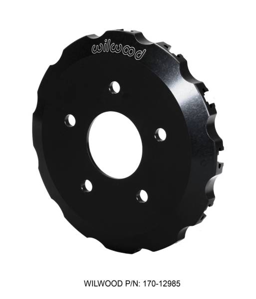 Wilwood - Wilwood 170-12985 Wilwood Hat-Dynamic Rear .710in Offset Vette Race 5 x 4.75 - 12 on 8.75in