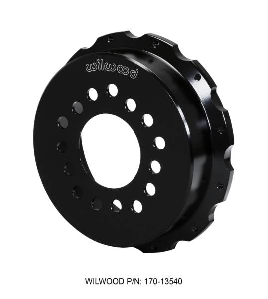 Wilwood - Wilwood 170-13540 Wilwood Hat-Park Brake 1.95in Offset - Aluminum Multi-5 Lug - 12 on 8.75in