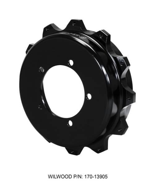 Wilwood - Wilwood 170-13905 Wilwood Hat-Park Brake 1.721in Offset 5 x 4.25 - 12 on 8.75in