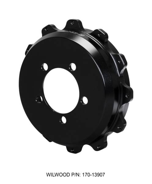 Wilwood - Wilwood 170-13907 Wilwood Hat-Park Brake 1.50in Offset 5 x 3.97 - 12 on 8.75in