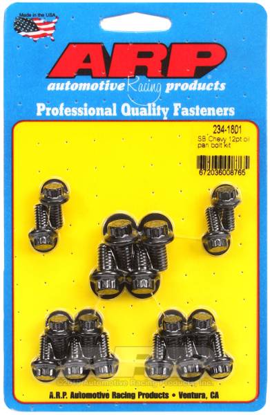 ARP - ARP 234-1801 ARP SB Chevy 12pt Oil Pan Bolt Kit