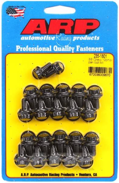 ARP - ARP 235-1801 ARP BB Chevy 12pt Oil Pan Bolt Kit