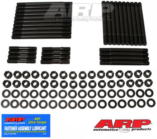 ARP - ARP 235-4516 ARP Chevy Big Block MKIV w/ Merlin Heads 8 long Exhaust Stud Undercut Hex Head Stud Kit